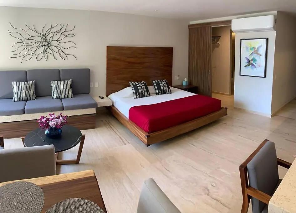 Kaab South Beach - Beautiful Big Studio - Rooftop Pool Ocean View Playa del Carmen Apartment