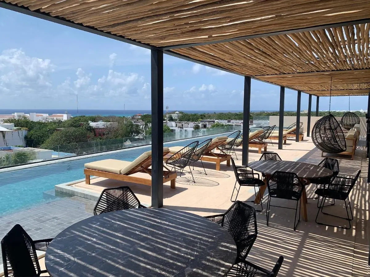 Kaab South Beach - Beautiful Big Studio - Rooftop Pool Ocean View Playa del Carmen 0*,  Mexico