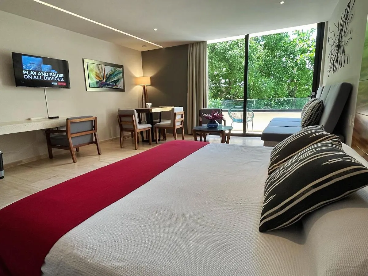 Kaab South Beach - Beautiful Big Studio - Rooftop Pool Ocean View Playa del Carmen Mexico