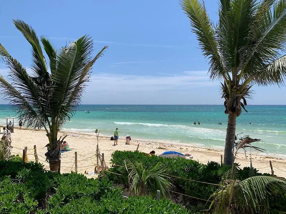 Apartment Kaab South Beach - Beautiful Big Studio - Rooftop Pool Ocean View Playa del Carmen Mexico